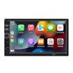 Double Din Car Radio with Wireless Apple CarPlay and Android Auto, Bluetooth 5.3 Car Play, Mirror Link, 7 inch HD Screen, AM, FM Car Stereo