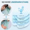 Underarm Sweat Pads for Women and Men 40 PCS, Disposable, Unscented, Non Visible