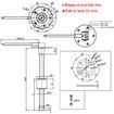 200mm 240-33ohms Fuel Level Sensor Sender Unit For Car Boat AU