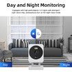 3MP WiFi Surveillance Camera Night Vision PIR Color Motion Detection Child Pets with 32G Memory Card