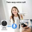 3MP WiFi Surveillance Camera Night Vision PIR Color Motion Detection Child Pets with 32G Memory Card