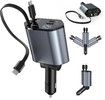 Super Quick Car Charger 120W Type C Car Accessories Adapter iPhone 16 LIGHTING Charger Fast Charging Travel Essentials Road Trip Essentials iPhone 15