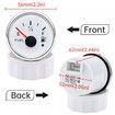 225mm 240-33ohms Fuel Level Sensor Sender+White 52mm Fuel Level Gauge for Boat Car Truck ATV