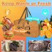 BBQ Blanket for Resting Meat,Insulated Brisket Resting Blanket for Smoking with Handle Strap & Wide Mouth for Pork Shoulders Turkeys Picnic BBQ Party