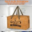 BBQ Blanket for Resting Meat,Insulated Brisket Resting Blanket for Smoking with Handle Strap & Wide Mouth for Pork Shoulders Turkeys Picnic BBQ Party
