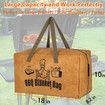 BBQ Blanket for Resting Meat,Insulated Brisket Resting Blanket for Smoking with Handle Strap & Wide Mouth for Pork Shoulders Turkeys Picnic BBQ Party