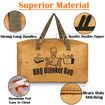 BBQ Blanket for Resting Meat,Insulated Brisket Resting Blanket for Smoking with Handle Strap & Wide Mouth for Pork Shoulders Turkeys Picnic BBQ Party
