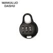 Green Large Capacity Travel Bag Waterproof Expandable Universal Wheels 3 Pockets Free Password Lock Dry & Wet Separation