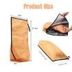 BBQ Blanket for Resting Meat,Reusable Insulated Meat Blanket with Zipper,Foldable and Lightweight BBQ Bag for Outdoor Grilling,Smoking