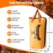 BBQ Blanket for Resting Meat 15 Inch Large Bag,Reusable Insulated Brisket Resting Blanket,Wide Mouth Design Barbecue Blanket Fit Large Meat