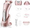 Electric Shaver for Women Lady Epilator Razors Kit Hair Remover Face Arm Leg Bikini Trimmer Painless Waterproof USB Rechargeable