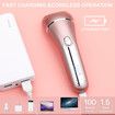 Electric Shaver for Women Lady Epilator Razors Kit Hair Remover Face Arm Leg Bikini Trimmer Painless Waterproof USB Rechargeable