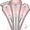 Electric Shaver for Women Lady Epilator Razors Kit Hair Remover Face Arm Leg Bikini Trimmer Painless Waterproof USB Rechargeable