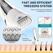 5in1 Hair Removal for Face Chin Arm Leg Armpit Bikini Trimmer IPX6 Waterproof USB Rechargeable Lady Shaver 2 Speeds 5 Cutter Heads