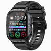 Smart Watch for Men Fitness Tracker Make/Answer Call Running Waterproof Smartwatch Android Phones iPhone Samsung Compatible Rate Monitor(Black)