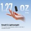 64GB FHD 1080P Mini Body Camera,Wearable Action Body Cam,Thumb Size Hands Free Recording Body Worn Camera,Premium Portable Camcorder (Black)