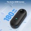 64GB FHD 1080P Mini Body Camera,Wearable Action Body Cam,Thumb Size Hands Free Recording Body Worn Camera,Premium Portable Camcorder (Black)