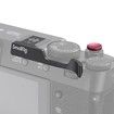 Thumb Grip with Hot Shoe Cover for FUJIFILM X100VI X100V (Black)