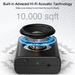 Wireless Voice Amplifier with Wireless Lavalier Lapel Microphone,PA System Portable Speaker Cordless Condenser Recording Mic for Teacher,Streaming
