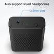 Wireless Voice Amplifier with Wireless Lavalier Lapel Microphone,PA System Portable Speaker Cordless Condenser Recording Mic for Teacher,Streaming