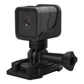 Portable Action Camera Hotspot WiFi Cameras 1080P HD Mini Sport Camera Microphone and Holder for Home Indoor Outdoor