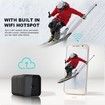 Portable Action Camera Hotspot WiFi Cameras 1080P HD Mini Sport Camera Microphone and Holder for Home Indoor Outdoor