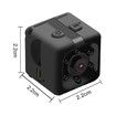 Black HD 1080p Infrared Night Vision Camera Sports & Aerial Photography DV Direct Recording (No Memory Card Included)