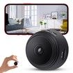 Hidden Camera Spy Camera,1080P HD WiFi Camera,Mini Nanny Cam with Night Vision Motion Detection,Indoor Outdoor Wireless Security Camera