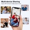 Hidden Camera Spy Camera,1080P HD WiFi Camera,Mini Nanny Cam with Night Vision Motion Detection,Indoor Outdoor Wireless Security Camera
