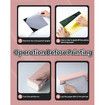 Phomemo M08F Wireless Tattoo Transfer Stencil Printer,Thermal Tattoo Machine with 10pcs Free Stencil Paper,Compatible with Smartphone PC Pink