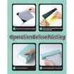 Phomemo M08F Wireless Tattoo Transfer Stencil Printer,Thermal Tattoo Machine with 10pcs Free Stencil Paper,Compatible with Smartphone PC Green