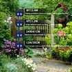 1 Pack Solar Nocturnal Animal Repeller with Flashing Light, Effective Coyote Deterrent for Yard, Farm and Garden