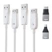 Wireless HDMI Transmitter and Receiver, Wireless HDMI Adapter, 5GHz Wireless HDMI Extender, 1080P Audio Dual Screen Transfer, Support Nefix,YouTube
