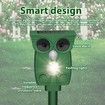 Ultrasonic Animal Repeller, Outdoor Repeller for Animals, Repels Animals Outdoor Such as Cats, Rats, Dogs, Birds, Foxes