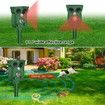 Ultrasonic Animal Repeller, Outdoor Repeller for Animals, Repels Animals Outdoor Such as Cats, Rats, Dogs, Birds, Foxes