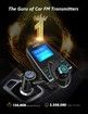 Car Bluetooth Fm Transmitter Flexible Gooseneck Handsfree Call Wireless Music Stereo Audio Player Radio Adapter Car Kit Usb Phone Charger TF Sd Card