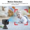 Mini Camera 4K HD Security Camera Motion Detection Night Vision Cloud SD Storage Pet Nanny Surveillance WiFi