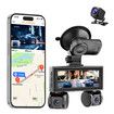 Touch Screen Car DVR Dash Cam WiFi GPS 2K 1080P 360 Dashboard Camera 24Hr Parking Monitor