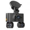 Touch Screen Car DVR Dash Cam WiFi GPS 2K 1080P 360 Dashboard Camera 24Hr Parking Monitor