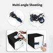Light Box Photography,Photo Box with 88 High Color Rendering Index LED Lights,6 Color PVC Backdrops,4 Reflection Boards and 1 Diffuser (25x25cm)