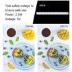 Mini Light Box,Photography Table Top Light Box 20 LED Portable Photo Studio Shooting Tent with 2 Kinds Color Backdrops (24x23x23cm)