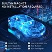 Mini GPS Tracker for Vehicles,Portable Tracker Device No Subscription No Monthly Fee Magnetic GPS Tracking Device (GF-11)