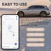 Mini GPS Tracker for Vehicles,Portable Tracker Device No Subscription No Monthly Fee Magnetic GPS Tracking Device (GF-11)
