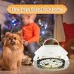 Flea Traps for Inside Your Home with Light,Flea Light Trap for Bug USB Charing Insect Pest Control Traps for Kitchen,Living Room,Balcony and Bedroom