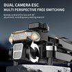 5G GPS Drone With 4.5inch Foldable Screen Dual WIFI Pro Aerial Camera Medium Size Gimbal Gift Birthday Christmas Present