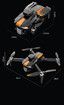 5G GPS Drone With 4.5inch Foldable Screen Dual WIFI Pro Aerial Camera Medium Size Gimbal Gift Birthday Christmas Present