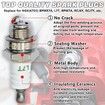 3pcs BPMR7A L7T Spark Plugs BPM7A RCJ6Y RCJ7Y Sparkplugs for 2 Stroke Small Engine Husqvarna Stihl MS290 021 023 024 025 026, etc