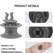 8Pcs 4581DD3002A Upper Dishrack Roller Wheels Assembly Compatible with LG Dishwasher Parts Replaces 4581DD9001B AP4437685 PS3523050 1266813 EA3523050