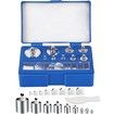 17 Pcs Calibration Weights Set, 10mg 100g Grams Weights Calibration, Precision Stainless Steel Calibration Weight Kit