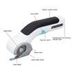 Cordless Electric Scissors,Rotary Cutter with Safety Lock,Rechargeable Cardboard Cutter,Shears Cutting Tool for Cardboard Fabric Leather Carpet